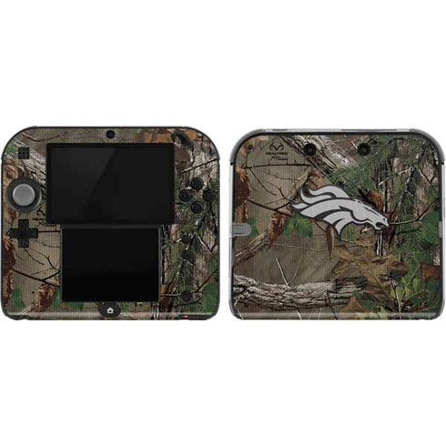 NFL Denver Broncos Realtree Xtra Green Camo Nintendo 2DS Skin