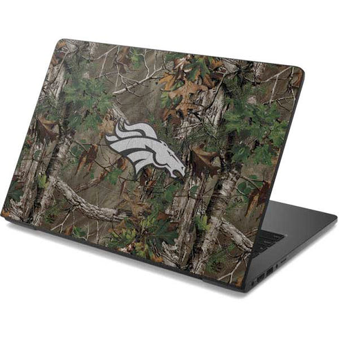 NFL Denver Broncos Realtree Xtra Green Camo Dell Chromebook Skin