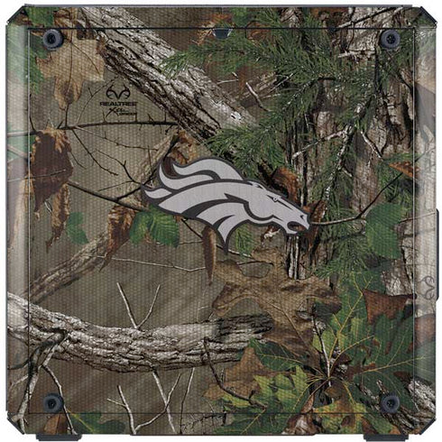 NFL Denver Broncos Realtree Xtra Green Camo Cooler Master MasterBox Q300L Mini Tower Skin