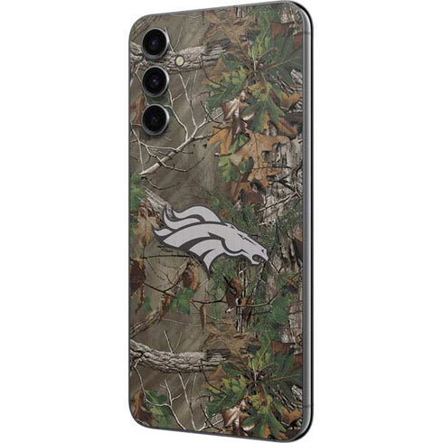NFL Denver Broncos Realtree Xtra Green Camo Galaxy A14 5G Skin