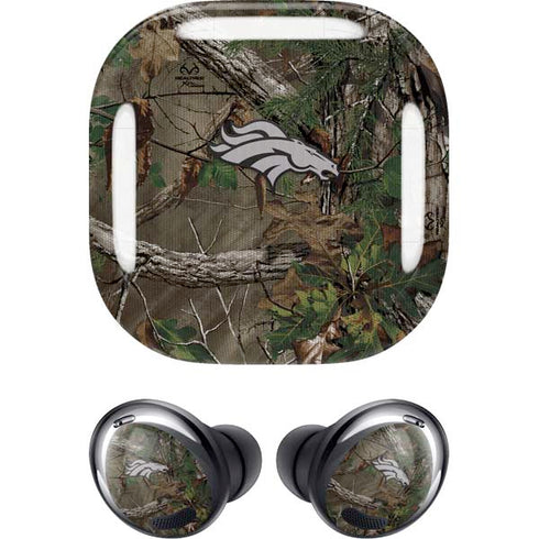 NFL Denver Broncos Realtree Xtra Green Camo Galaxy Buds Pro Skin