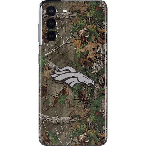 NFL Denver Broncos Realtree Xtra Green Camo Galaxy S21 5G Skin
