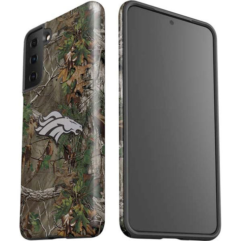 NFL Denver Broncos Realtree Xtra Green Camo Galaxy S21 Plus 5G Pro Case