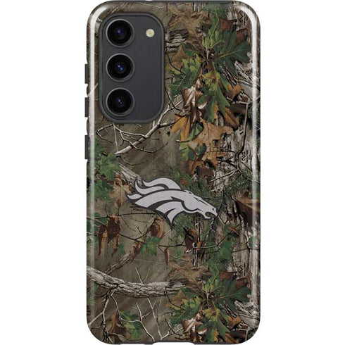 NFL Denver Broncos Realtree Xtra Green Camo Galaxy S23 Plus Pro Case
