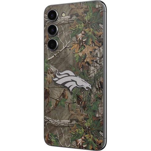 NFL Denver Broncos Realtree Xtra Green Camo Galaxy S23 Plus Skin
