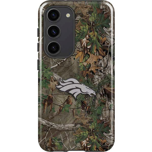 NFL Denver Broncos Realtree Xtra Green Camo Galaxy S23 Pro Case