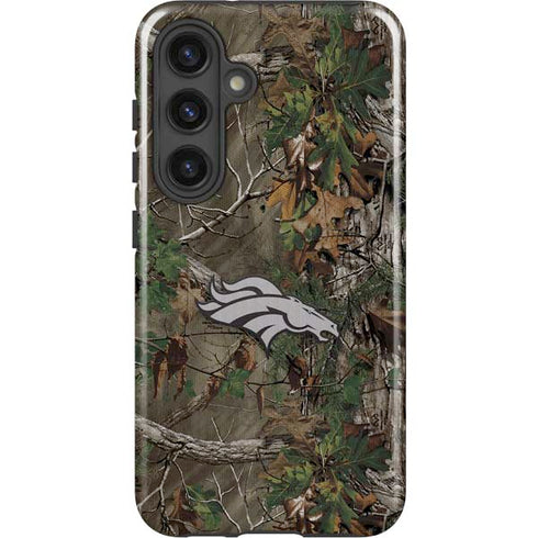 NFL Denver Broncos Realtree Xtra Green Camo Galaxy S24 Impact Case