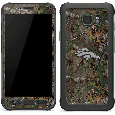 NFL Denver Broncos Realtree Xtra Green Camo Galaxy S7 Active Skin