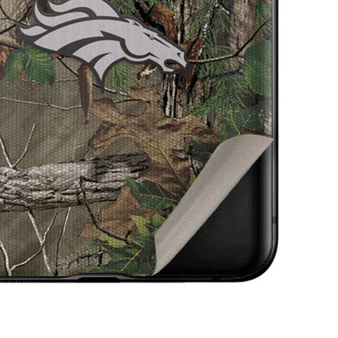 NFL Denver Broncos Realtree Xtra Green Camo Galaxy Z Flip Skin