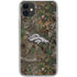 NFL Denver Broncos Realtree Xtra Green Camo iPhone 11 Clear Case