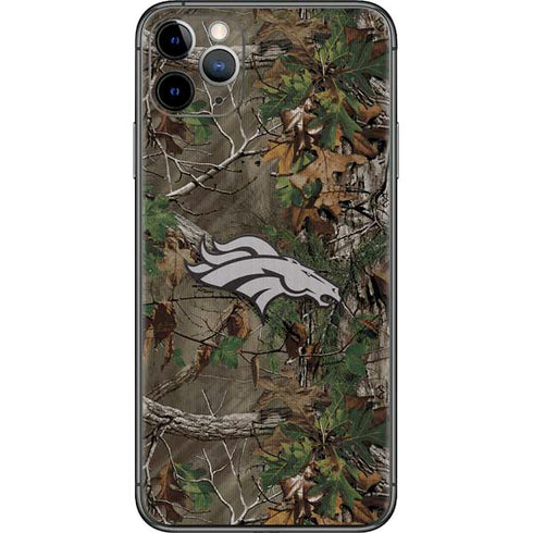 NFL Denver Broncos Realtree Xtra Green Camo iPhone 11 Pro Max Skin