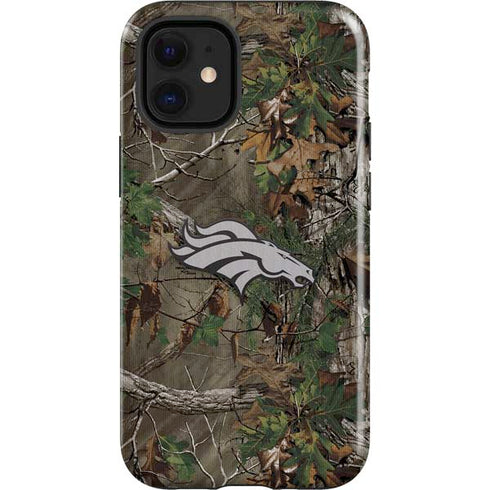 NFL Denver Broncos Realtree Xtra Green Camo iPhone 12 Mini Impact Case