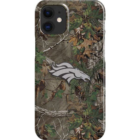 NFL Denver Broncos Realtree Xtra Green Camo iPhone 12 Mini Lite Case