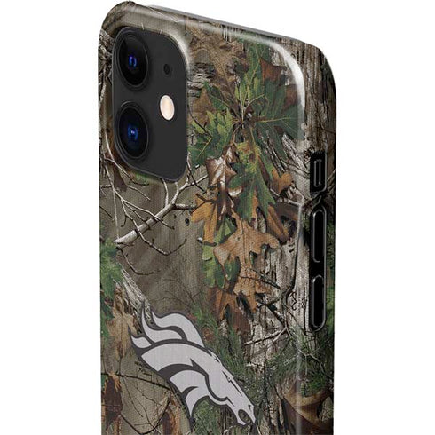 NFL Denver Broncos Realtree Xtra Green Camo iPhone 12 Mini Lite Case
