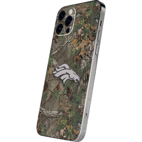 NFL Denver Broncos Realtree Xtra Green Camo iPhone 12 Pro Max Skin