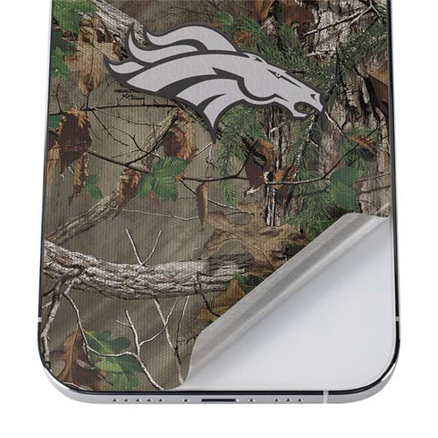 NFL Denver Broncos Realtree Xtra Green Camo iPhone 12 Pro Max Skin