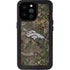 NFL Denver Broncos Realtree Xtra Green Camo iPhone 14 Pro Max Waterproof Case