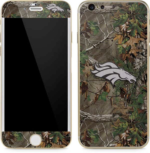 NFL Denver Broncos Realtree Xtra Green Camo iPhone 6/6s Skin