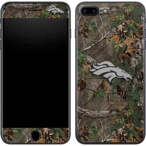 NFL Denver Broncos Realtree Xtra Green Camo iPhone 8 Plus Skin