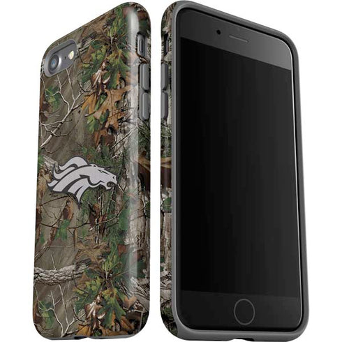NFL Denver Broncos Realtree Xtra Green Camo iPhone SE (2nd & 3rd Gen) Pro Case