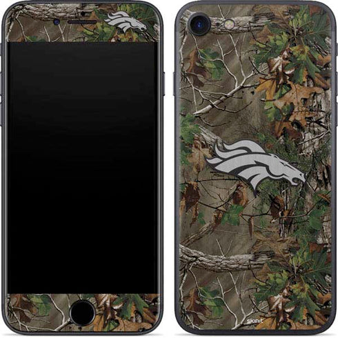 NFL Denver Broncos Realtree Xtra Green Camo iPhone SE (2nd & 3rd Gen) Skin