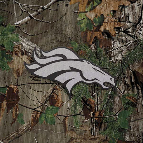 NFL Denver Broncos Realtree Xtra Green Camo iPhone X Skin
