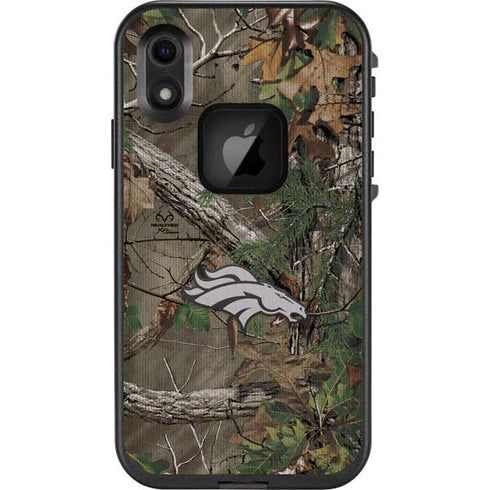 NFL Denver Broncos Realtree Xtra Green Camo LifeProof Fre iPhone Skin