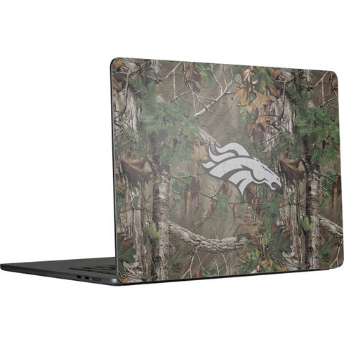 NFL Denver Broncos Realtree Xtra Green Camo MacBook Air 15 in (2023) Skin