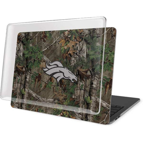 NFL Denver Broncos Realtree Xtra Green Camo MacBook Pro 16in (2019-20) Case plus Skin