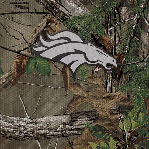 NFL Denver Broncos Realtree Xtra Green Camo Moto E5 Play Skin