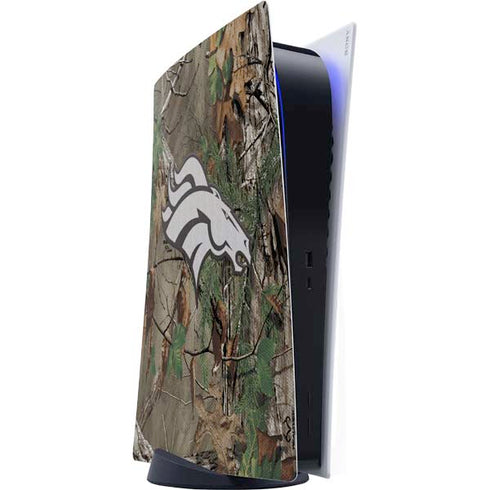 NFL Denver Broncos Realtree Xtra Green Camo PS5 Digital Edition Console Skin