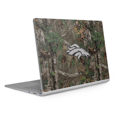 NFL Denver Broncos Realtree Xtra Green Camo Surface Book 2 13.5in Skin