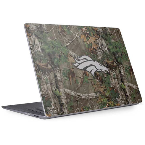 NFL Denver Broncos Realtree Xtra Green Camo Surface Laptop 2 Skin