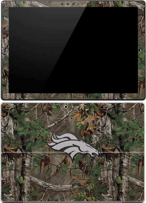 NFL Denver Broncos Realtree Xtra Green Camo Surface Pro (2017) Skin