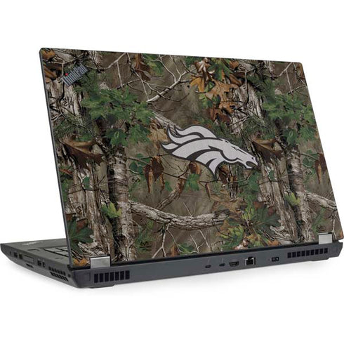 NFL Denver Broncos Realtree Xtra Green Camo Lenovo ThinkPad Skin