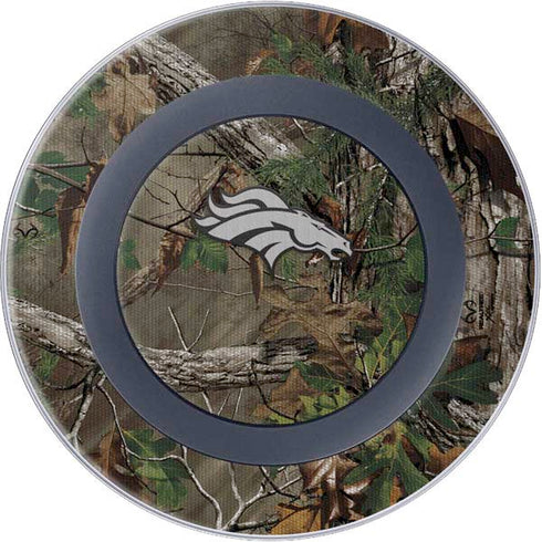 NFL Denver Broncos Realtree Xtra Green Camo Wireless Charger Skin