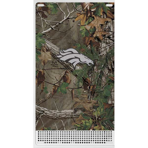 NFL Denver Broncos Realtree Xtra Green Camo Xbox Series S Console Skin