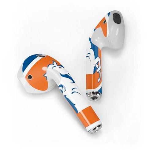 NFL Denver Broncos Retro Logo Apple AirPods Skin