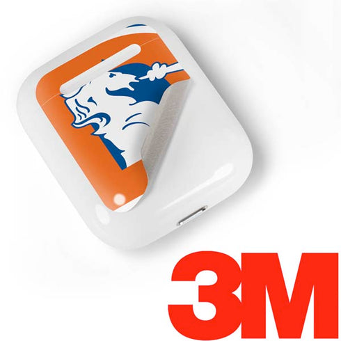 NFL Denver Broncos Retro Logo Apple AirPods Skin