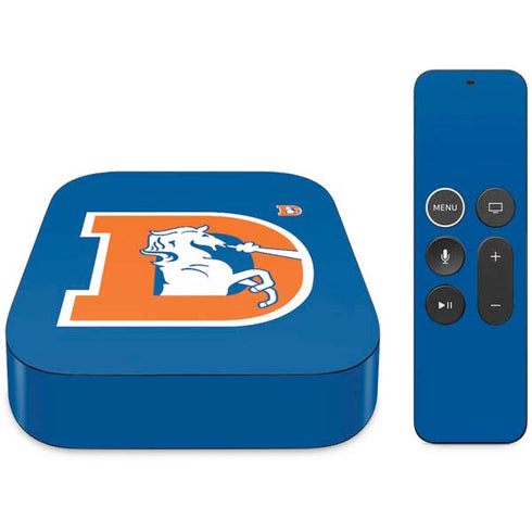 NFL Denver Broncos Retro Logo Apple TV Skin