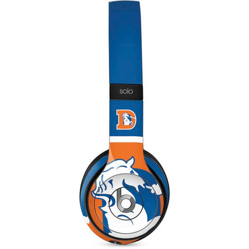 NFL Denver Broncos Retro Logo Beats Solo 2 Wired Skin
