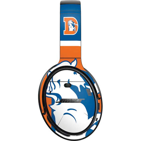 NFL Denver Broncos Retro Logo Bose QuietComfort 35 II Headphones Skin