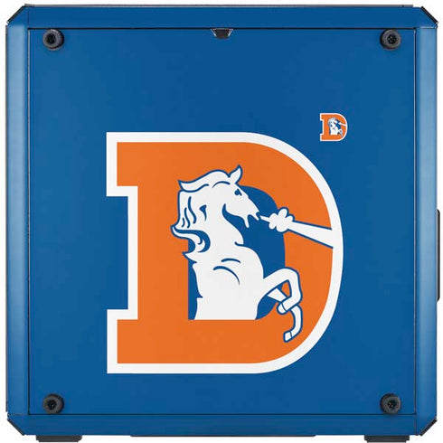 NFL Denver Broncos Retro Logo Cooler Master MasterBox Q300L Mini Tower Skin