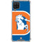 NFL Denver Broncos Retro Logo Galaxy A12 Clear Case