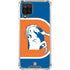NFL Denver Broncos Retro Logo Galaxy A12 Clear Case