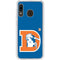 NFL Denver Broncos Retro Logo Galaxy A20 Clear Case