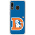 NFL Denver Broncos Retro Logo Galaxy A20 Clear Case