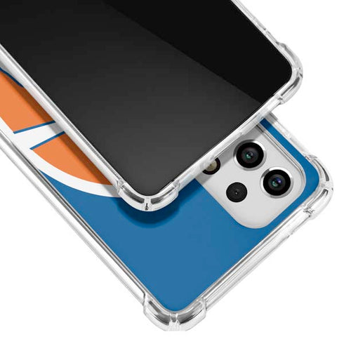 NFL Denver Broncos Retro Logo Galaxy A53 5G Clear Case