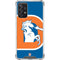 NFL Denver Broncos Retro Logo Galaxy A72 5G Clear Case
