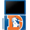 NFL Denver Broncos Retro Logo Galaxy Book 12in Skin